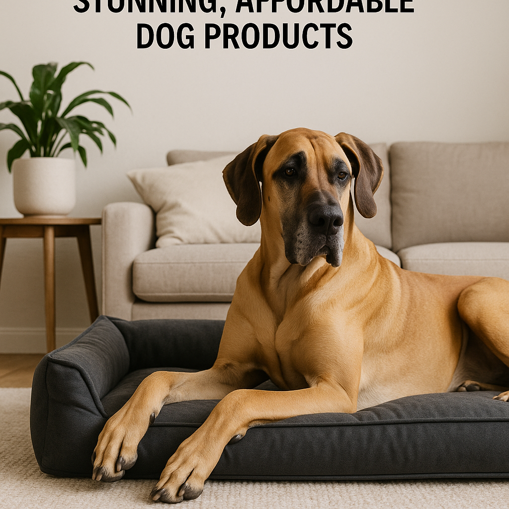 Illustration of Best Dog Bed for Large Dogs: Stunning, Affordable Dog Products