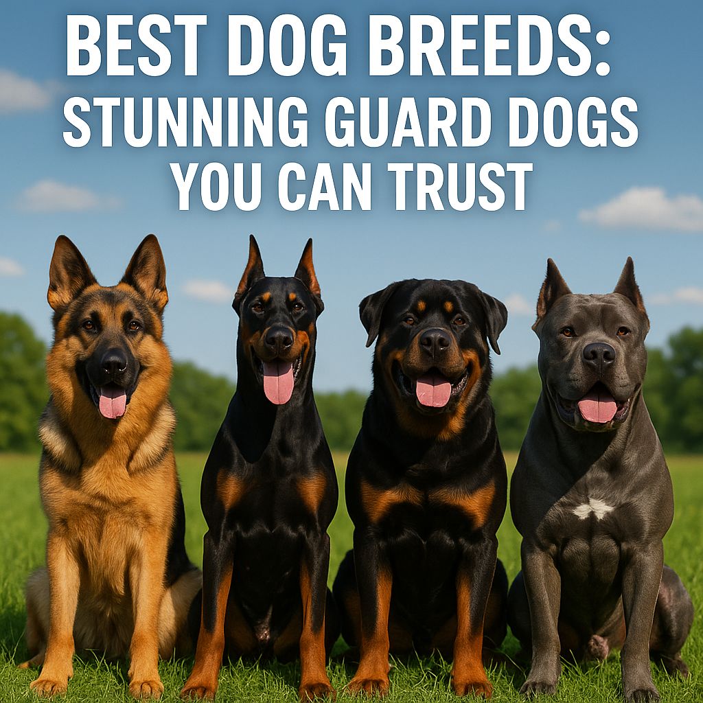 Illustration of Best Dog Breeds: Stunning Guard Dogs You Can Trust