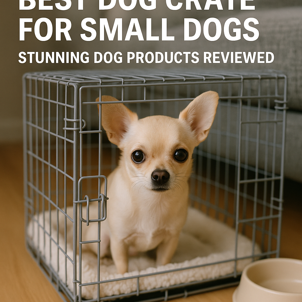 Illustration of Best Dog Crate for Small Dogs: Stunning Dog Products Reviewed