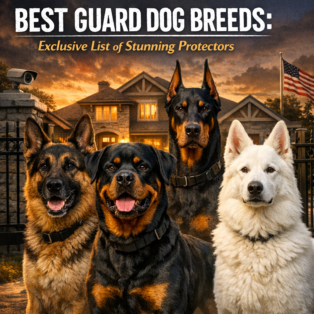 Illustration of Best Guard Dog Breeds: Exclusive List of Stunning Protectors