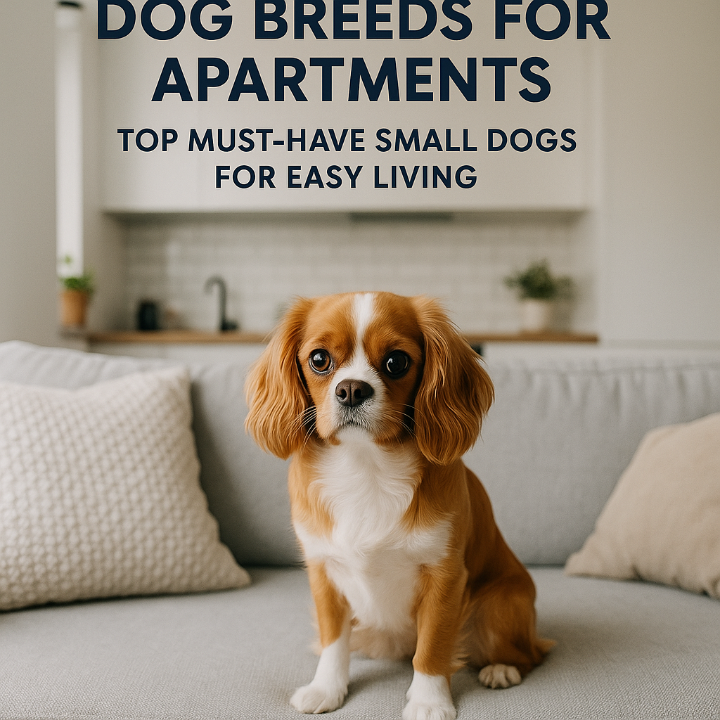 Illustration of Dog Breeds for Apartments: Top Must-Have Small Dogs for Easy Living