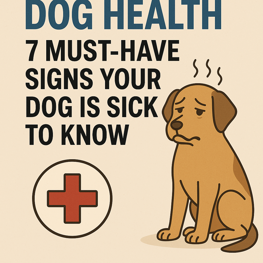 Illustration of Dog Health: 7 Must-Have Signs Your Dog Is Sick to Know
