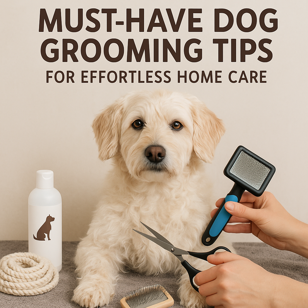 Illustration of Dog Health: Must-Have Dog Grooming Tips for Effortless Home Care