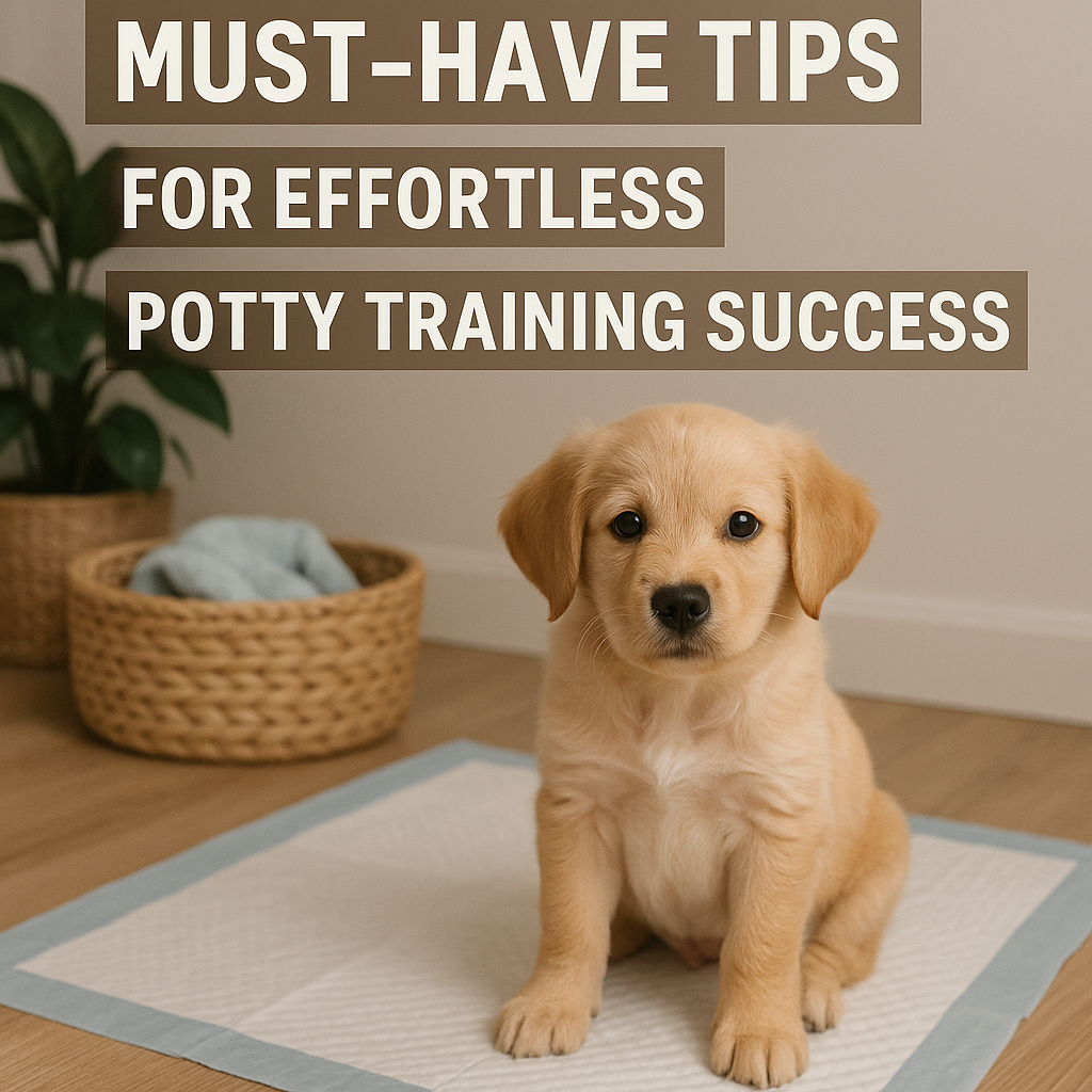 Illustration of Puppy Care: Must-Have Tips for Effortless Potty Training Success